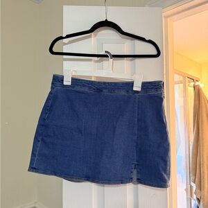 American Eagle Outfitters Dark Blue Mini Skirt